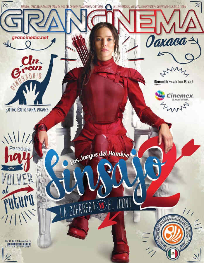 GRANCINEMA magazine side cover November 2015