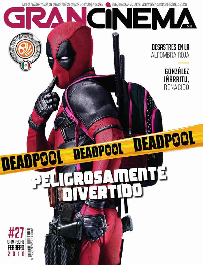 GRANCINEMA magazine side cover February 2016