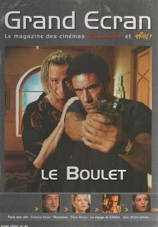 GRAND ECRAN magazine side cover Issue 92 April 2002
