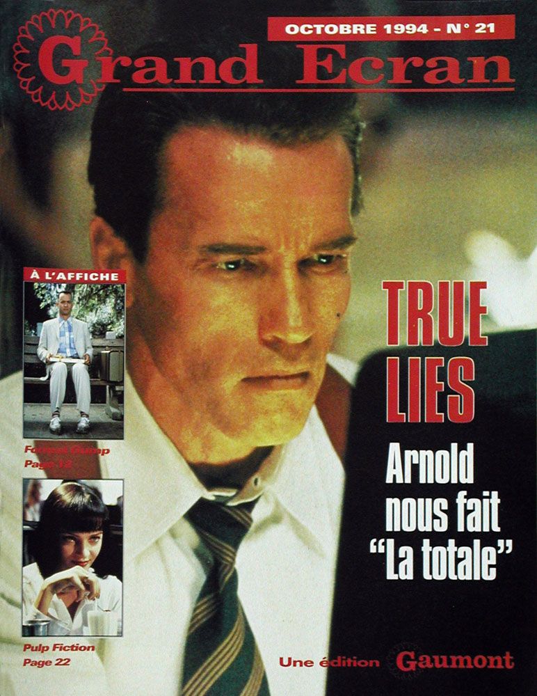 GRAND ECRAN magazine side cover Issue 21 October 1994