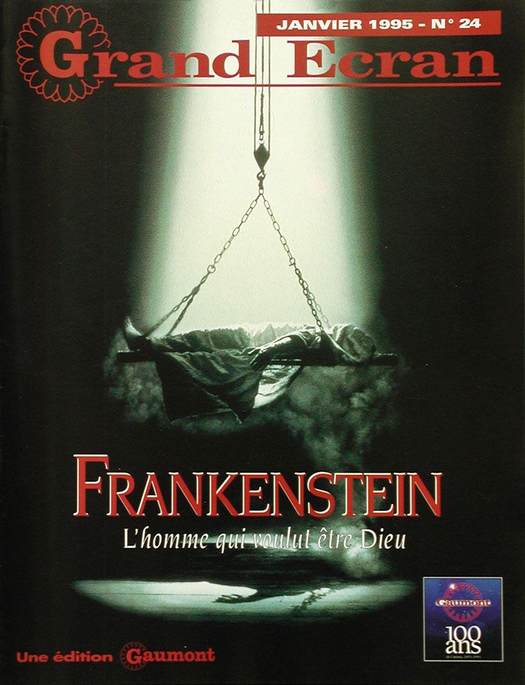 GRAND ECRAN magazine side cover Issue 24 January 1995