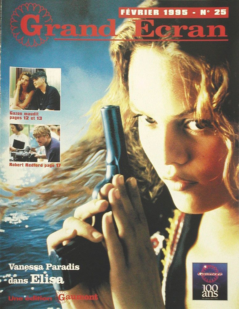 GRAND ECRAN magazine side cover Issue 25 February 1995