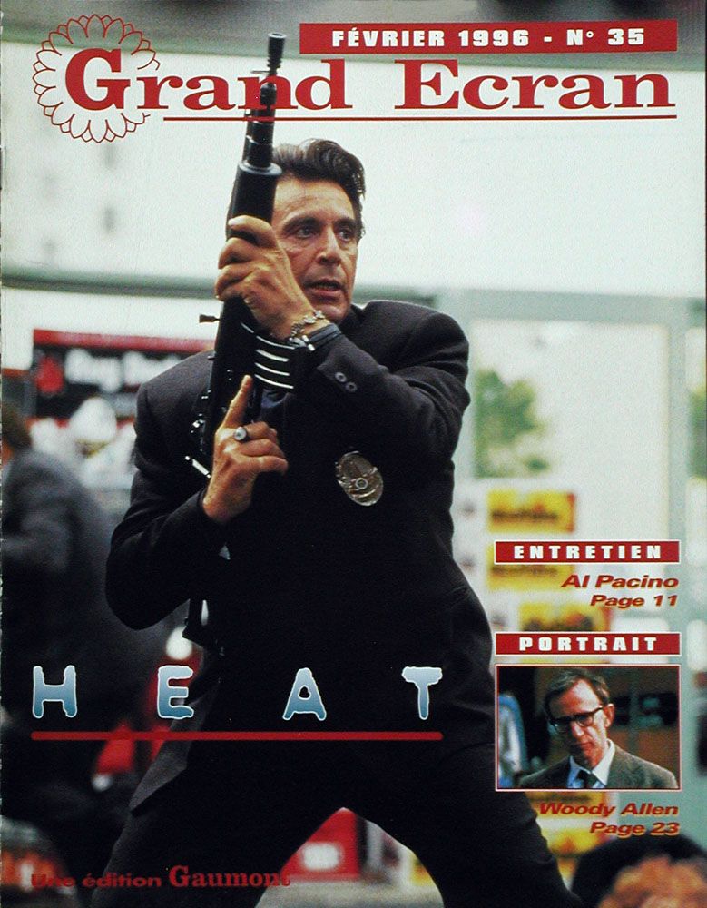 GRAND ECRAN magazine side cover Issue 35 February 1996