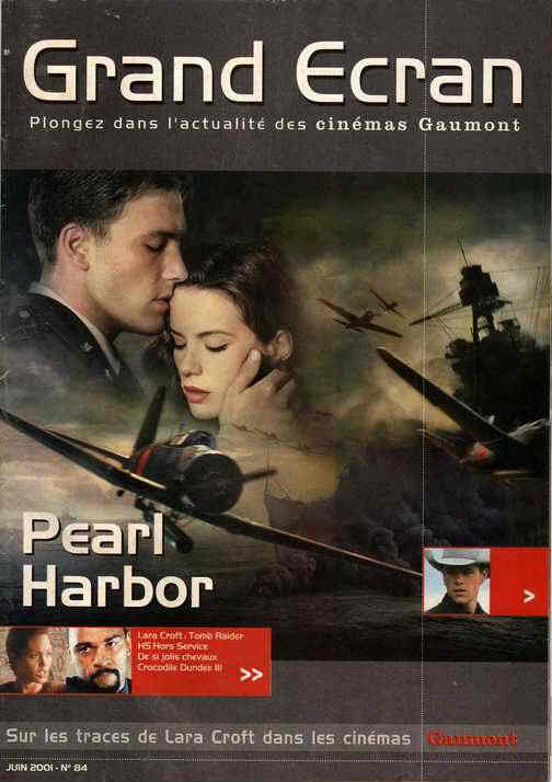 GRAND ECRAN magazine side cover Issue 84 June 2001