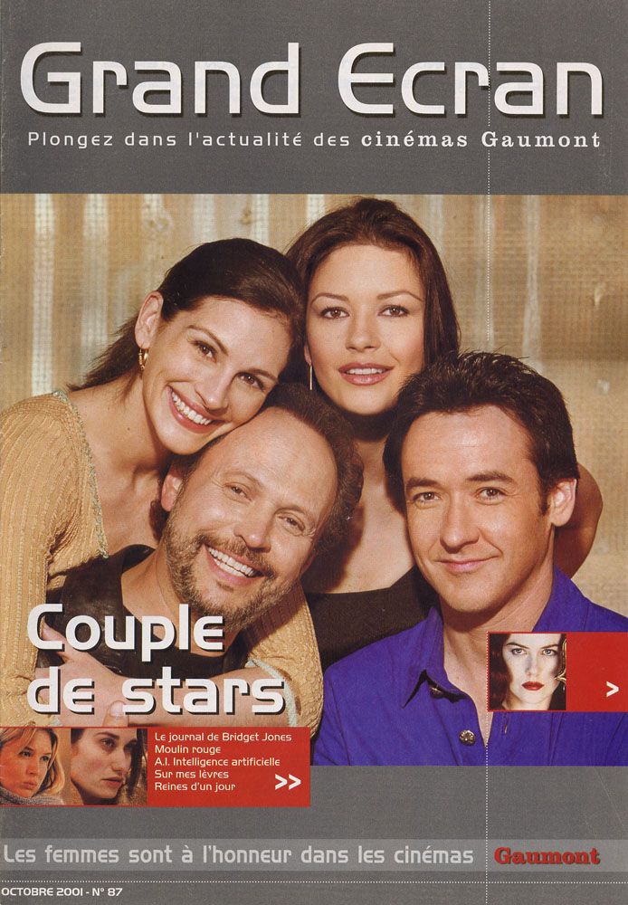 GRAND ECRAN magazine side cover Issue 87 October 2001