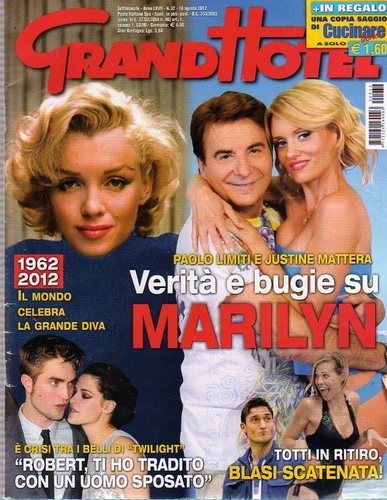 GRAND HOTEL magazine side cover  Vol 12 # 8  
