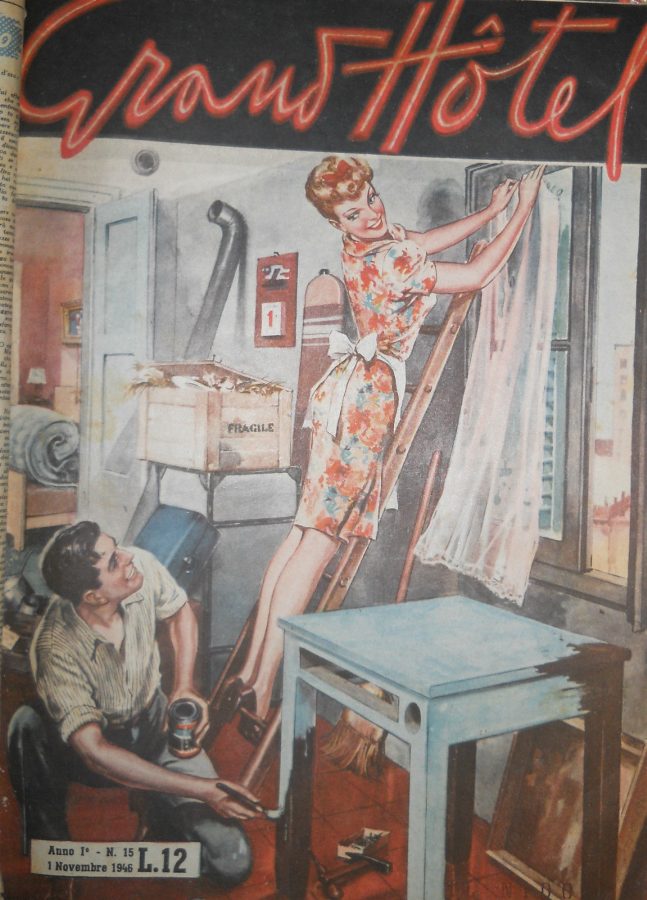 GRAND HOTEL magazine side cover Issue 15 1 November 1946