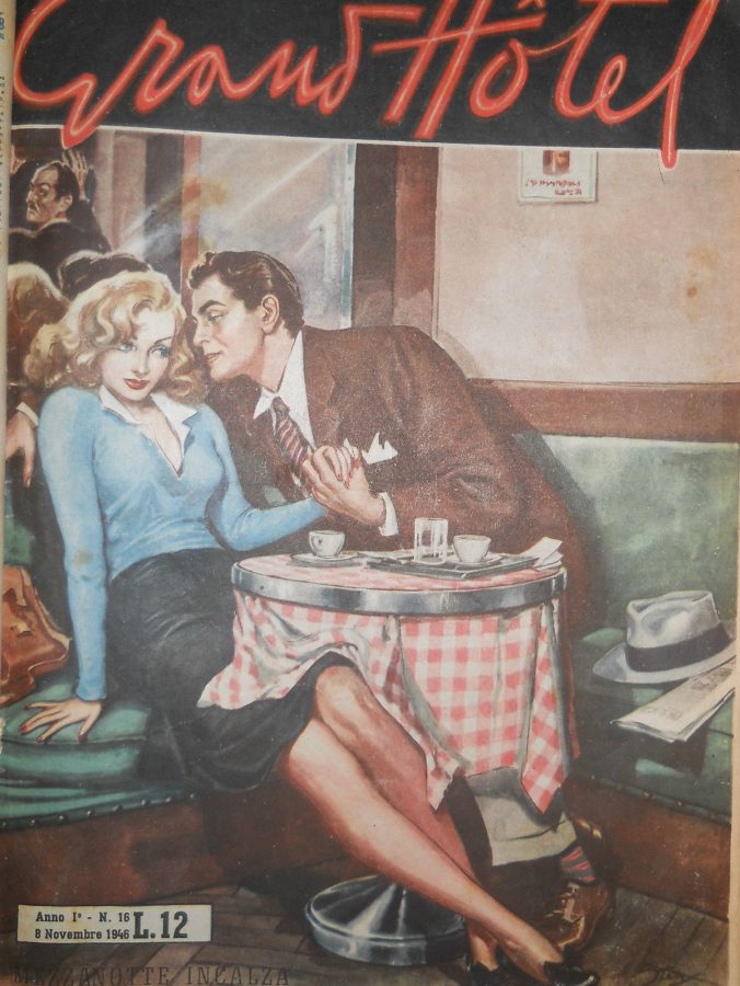 GRAND HOTEL magazine side cover Issue 16 8 November 1946