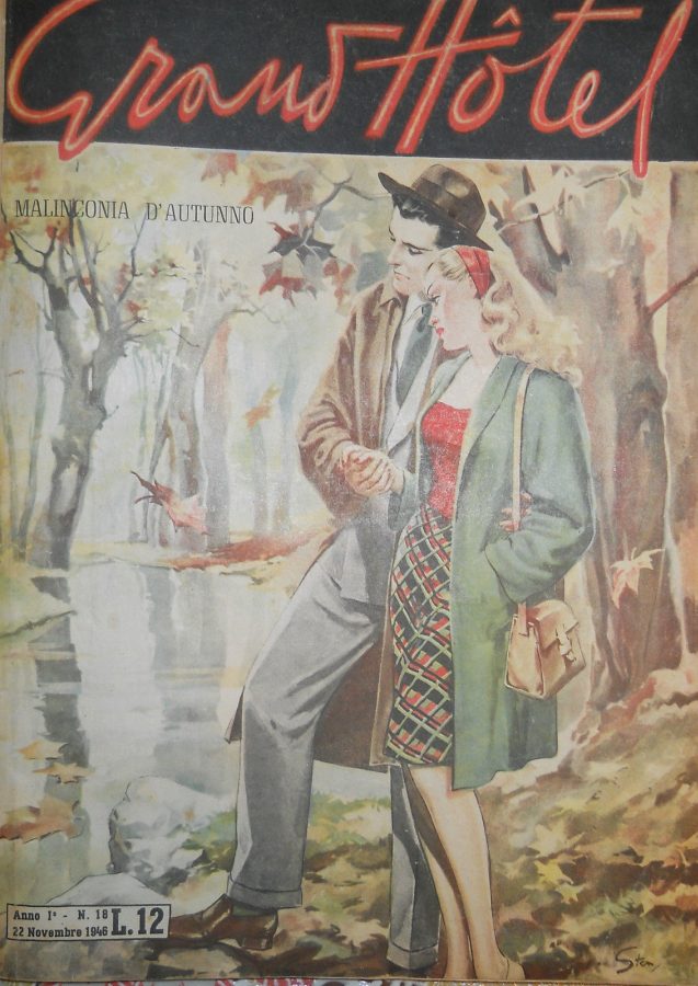GRAND HOTEL magazine side cover Issue 18 22 November 1946