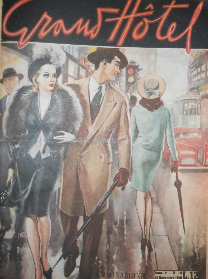 GRAND HOTEL magazine side cover Issue 19 29 November 1946