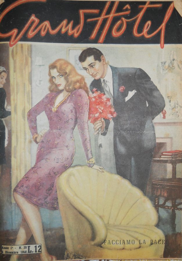 GRAND HOTEL magazine side cover Issue 20 6 December 1946