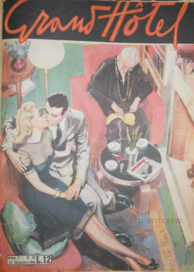 GRAND HOTEL magazine side cover Issue 22 20 December 1946