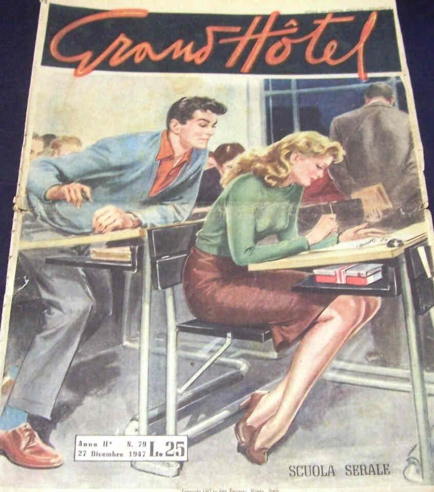 GRAND HOTEL magazine side cover Issue 79 27 December 1947
