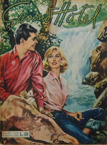 GRAND HOTEL magazine side cover Issue 633 August 1958