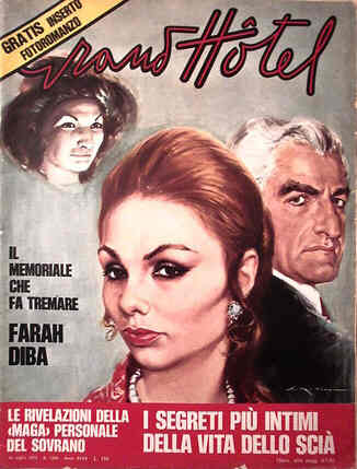 GRAND HOTEL magazine side cover Issue 1359 July 1972