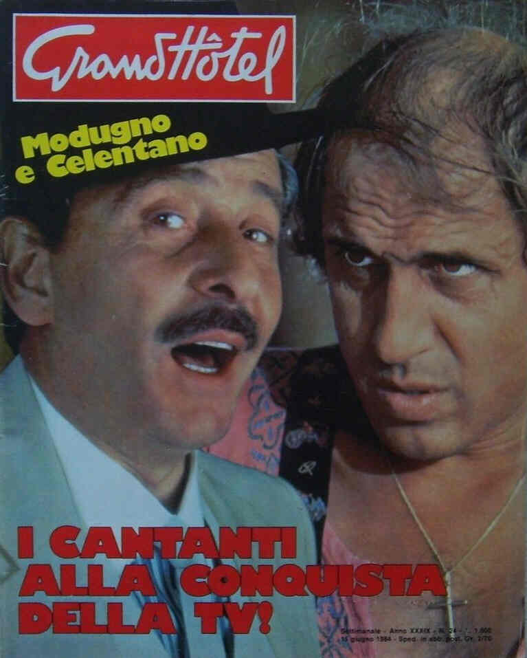 GRAND HOTEL magazine side cover Issue 24 15 June 1984