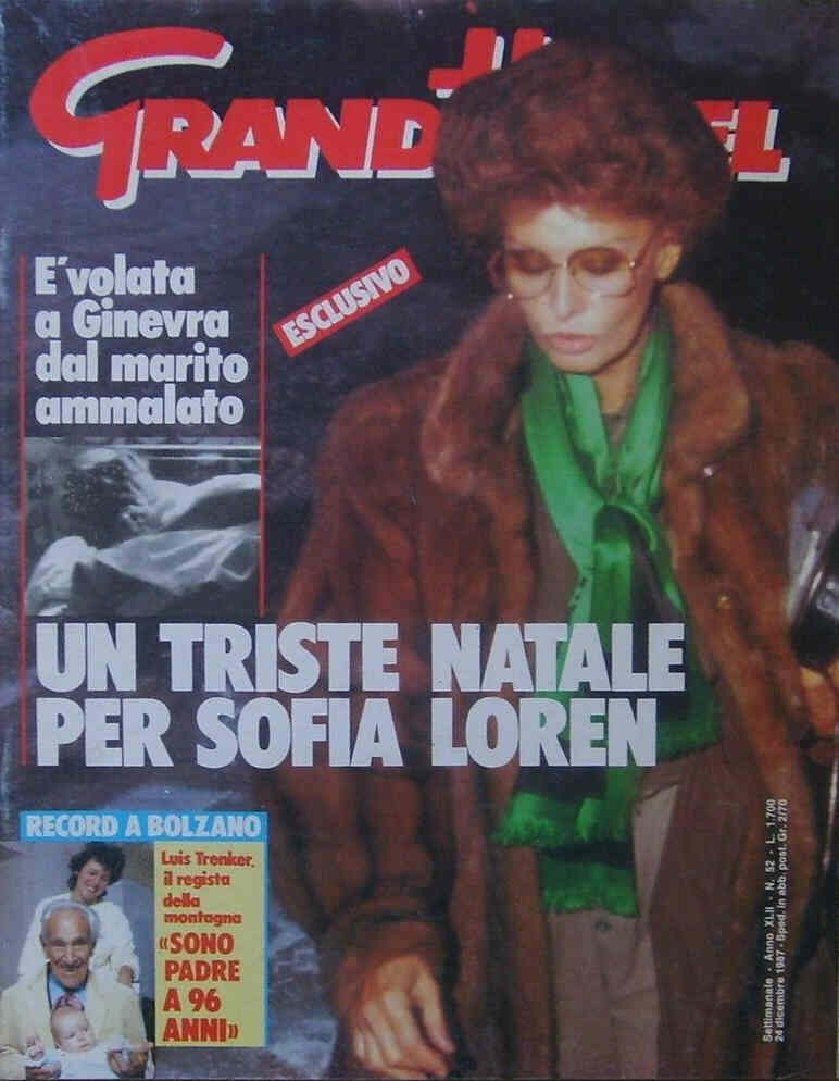 GRAND HOTEL magazine side cover Issue 52 24 December 1987