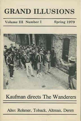 GRAND ILLUSIONS magazine side cover Vol 3 # 1 - Spring 1979