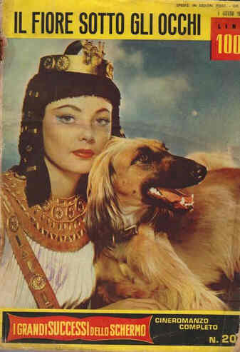 GRANDI SUCCESSI DELLO SCHERMO magazine side cover Issue 20 June 1957