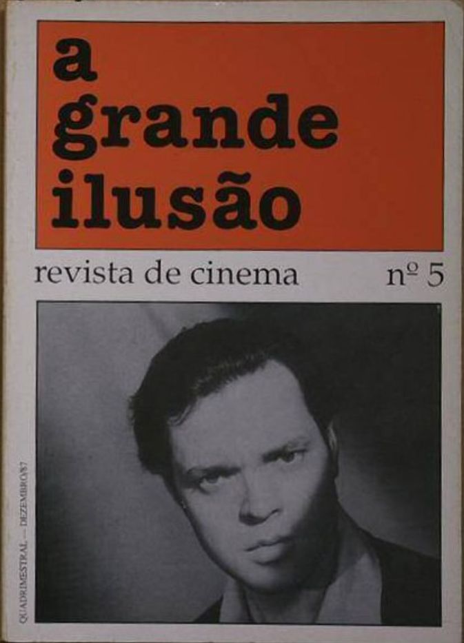 A GRANDE ILUSAO magazine side cover Issue 5  December 1987