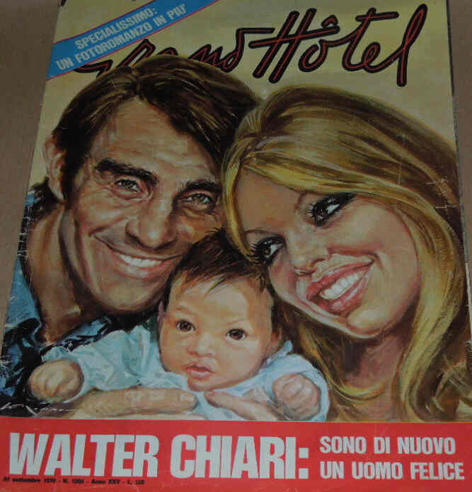 GRAND HOTEL magazine side cover Issue 1266 24 September 1970