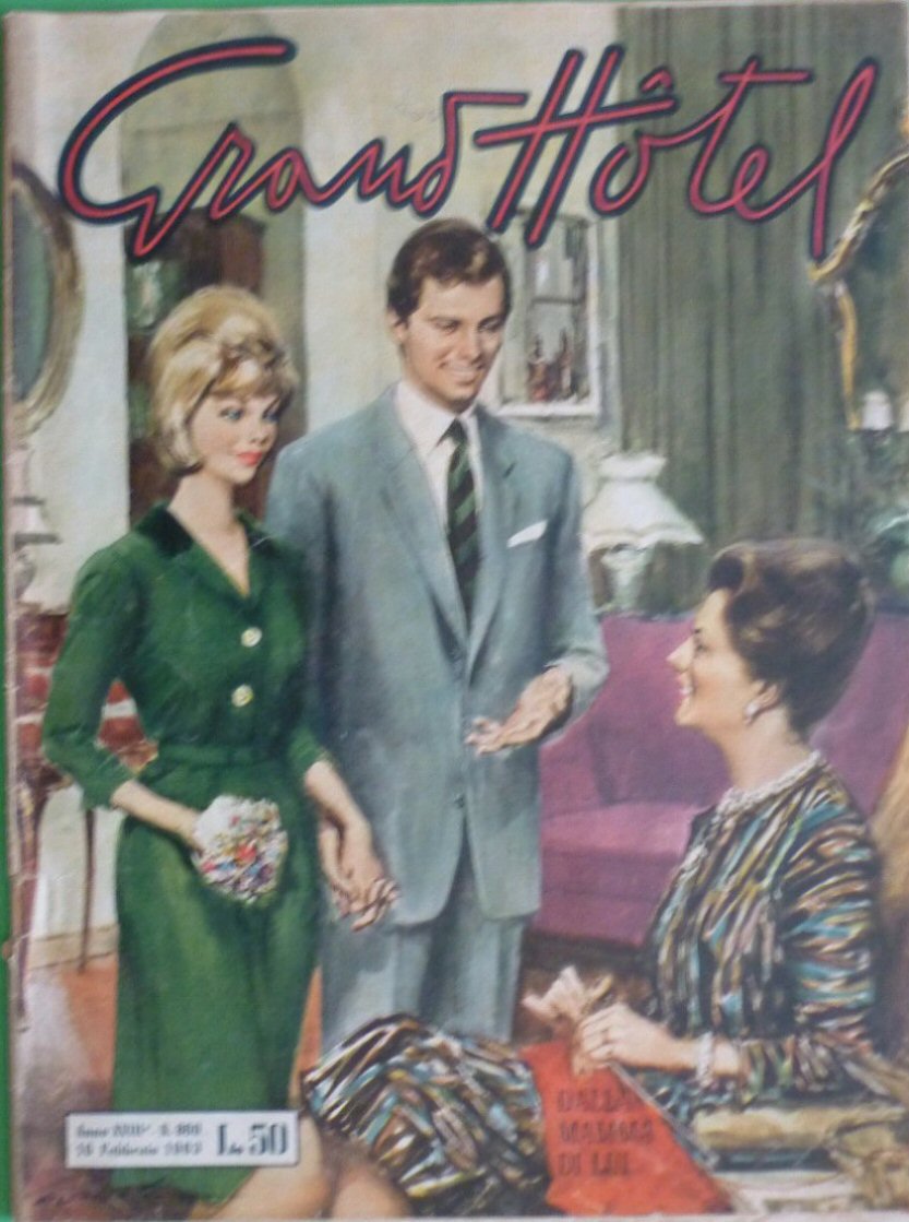 GRAND HOTEL magazine side cover Issue 869   1963