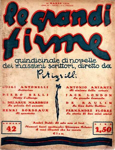GRANDI FIRME | LE magazine side cover Issue 42 15 March 1926