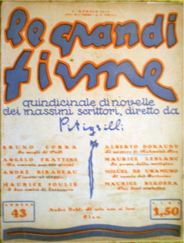 GRANDI FIRME | LE magazine side cover Issue 43 1 April 1926