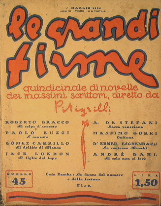 GRANDI FIRME | LE magazine side cover Issue 45 1 May 1926