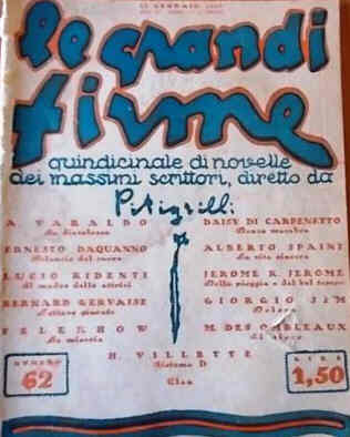 GRANDI FIRME | LE magazine side cover Issue 62 15 January 1927