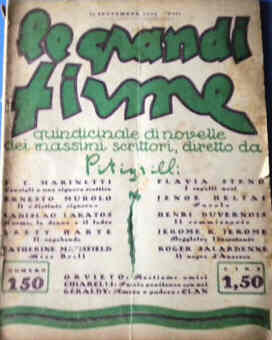 GRANDI FIRME | LE magazine side cover Issue 150 15 September 1930