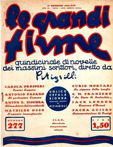 GRANDI FIRME | LE magazine side cover Issue 277 1 January 1936