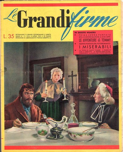 GRANDI FIRME|LE (1950s) magazine side cover Issue 130 13 April 1952
