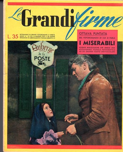 GRANDI FIRME|LE (1950s) magazine side cover Issue 133 4 May 1952