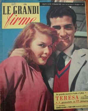 GRANDI FIRME|LE (1950s) magazine side cover Issue 270 12 December 1954