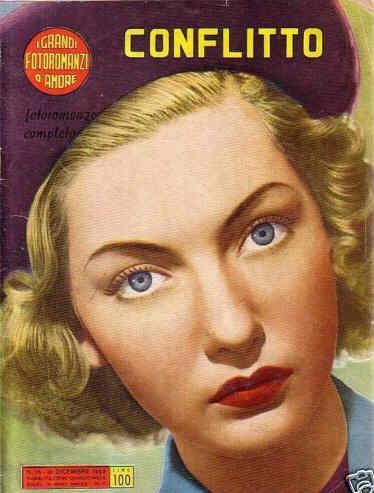 GRANDI FOTOROMANZI D AMORE | I magazine side cover Issue 15 December 1953
