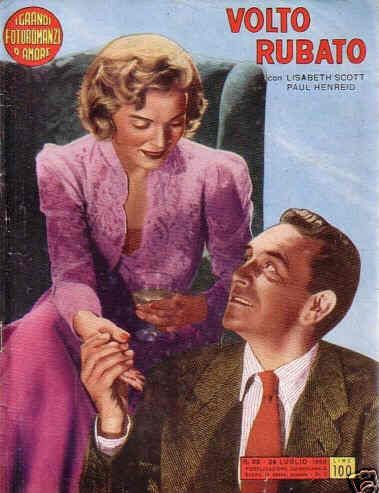 GRANDI FOTOROMANZI D AMORE | I magazine side cover Issue 83 July 1956