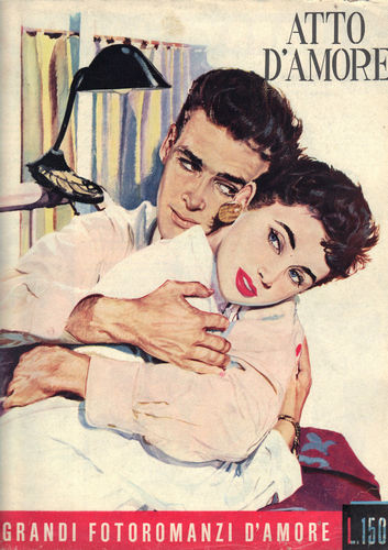 GRANDI FOTOROMANZI D AMORE | I magazine side cover Issue 3 July 1960