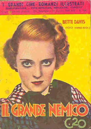GRANDI CINE-ROMANZI ILLUSTRATI | I magazine side cover Issue 116  1936