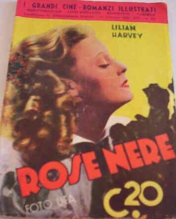 GRANDI CINE-ROMANZI ILLUSTRATI | I magazine side cover Issue 123 October 1936