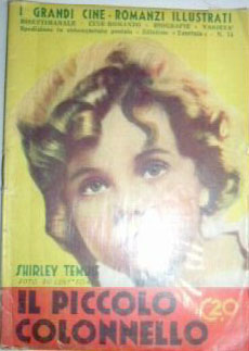GRANDI CINE-ROMANZI ILLUSTRATI | I magazine side cover Issue 14  1935