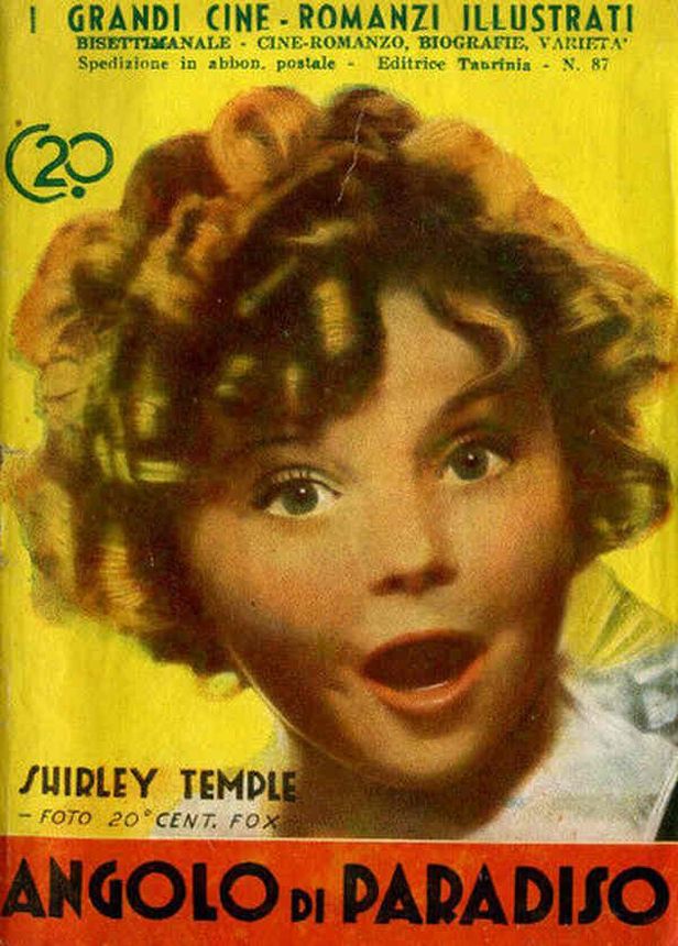 GRANDI CINE-ROMANZI ILLUSTRATI | I magazine side cover Issue 87  1936
