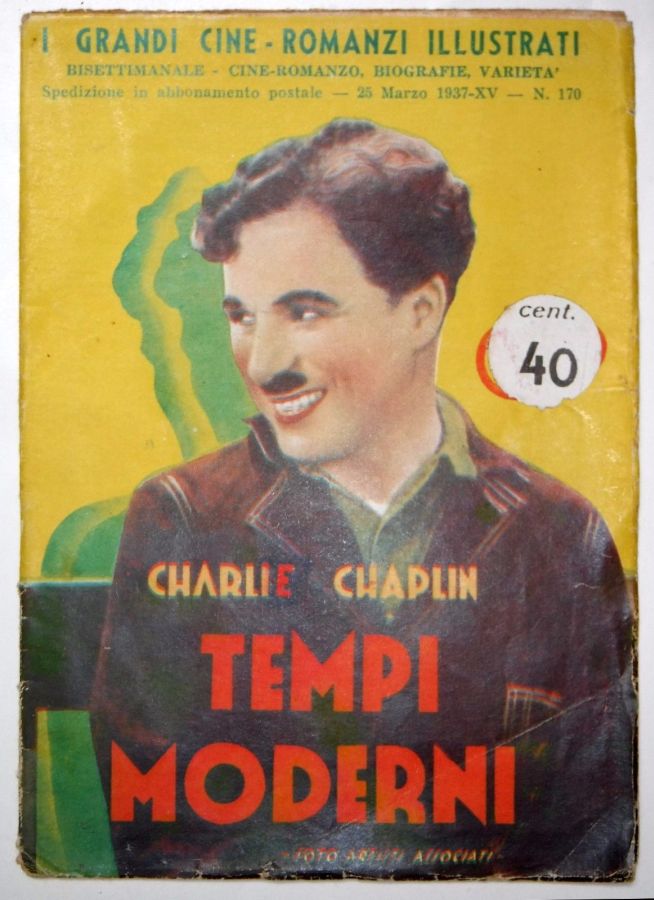 GRANDI CINE-ROMANZI ILLUSTRATI | I magazine side cover Issue 170 25 March 1937