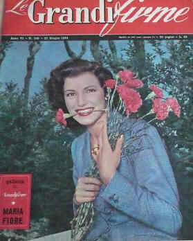 GRANDI FIRME|LE (1950s) magazine side cover Issue 246 27 June 1954