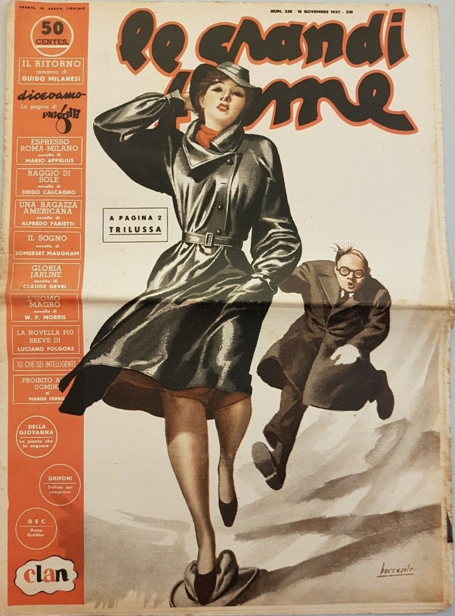 GRANDI FIRME | LE magazine side cover Issue 338 18 November 1937