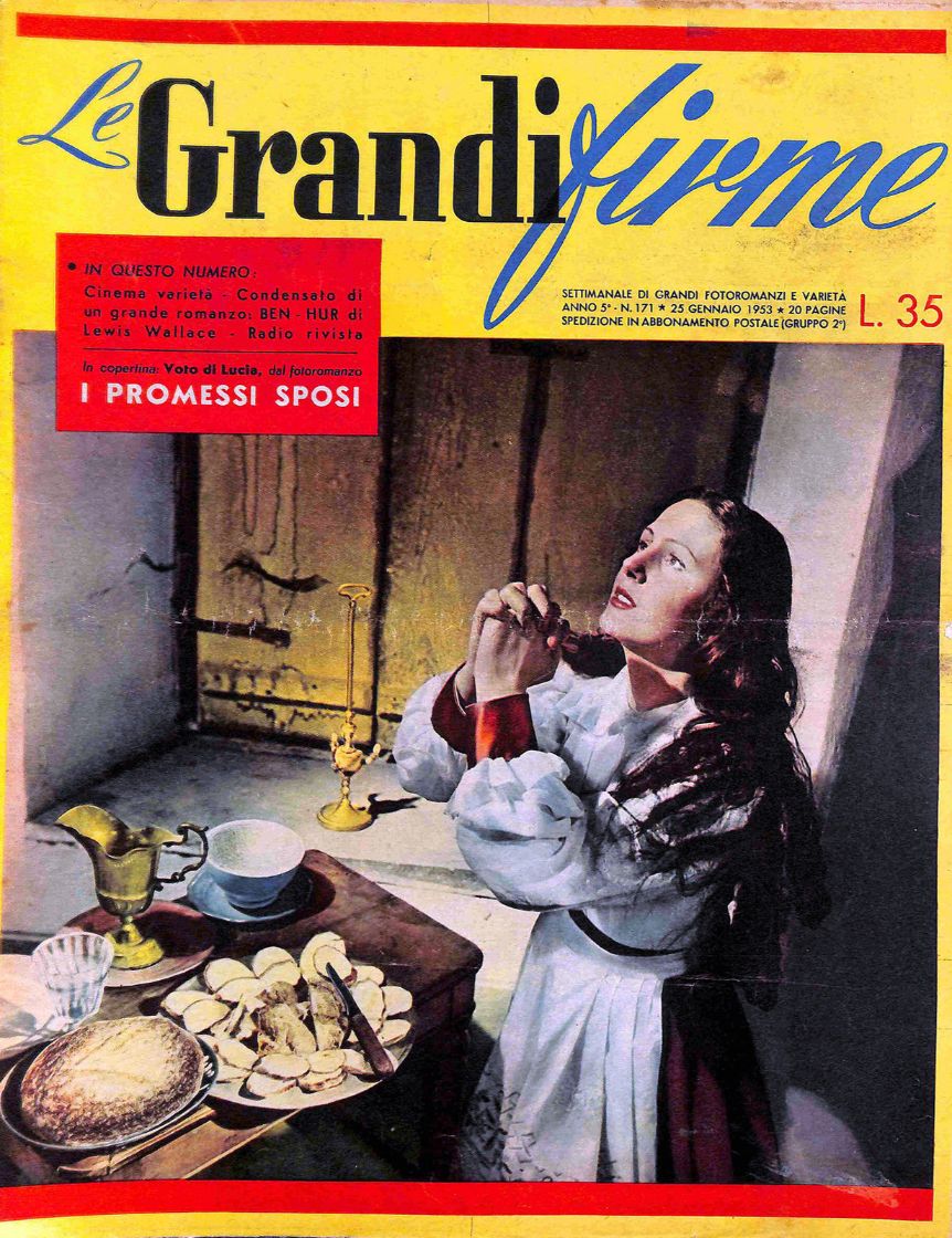 GRANDI FIRME|LE (1950s) magazine side cover Issue 171 25 January 1953