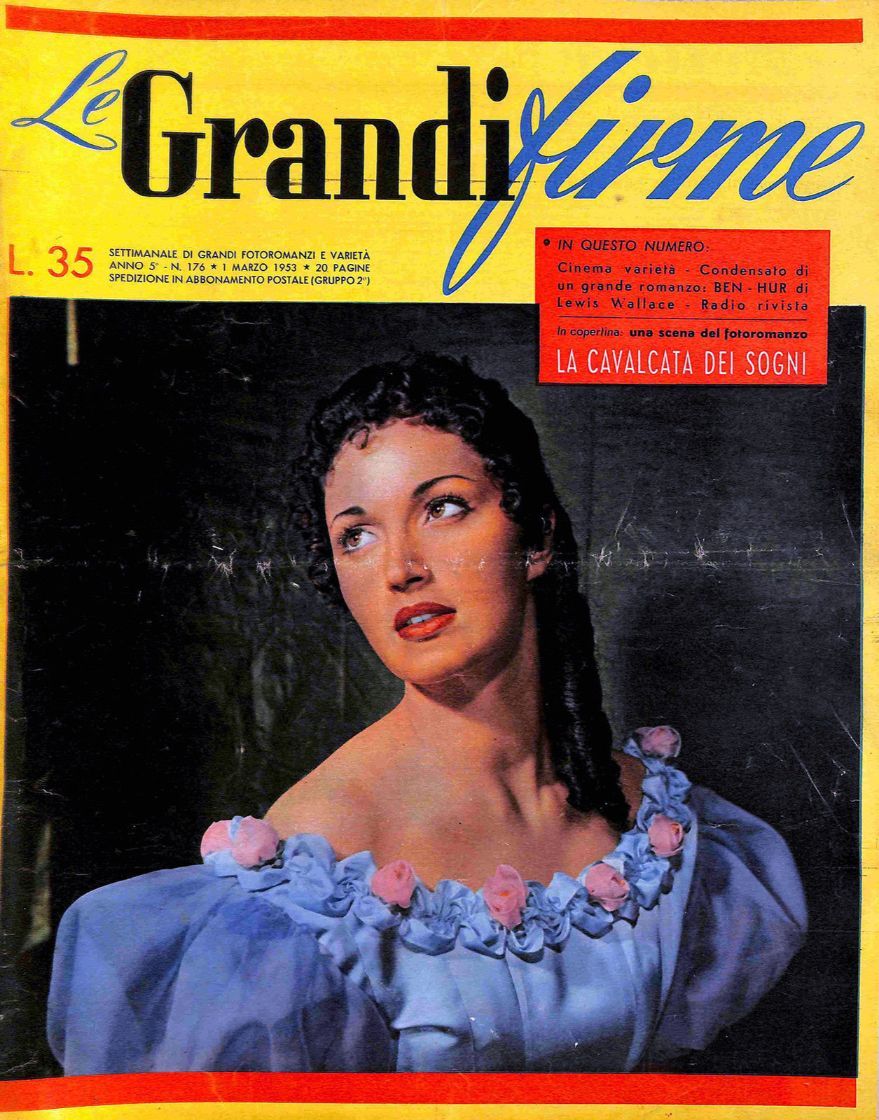 GRANDI FIRME|LE (1950s) magazine side cover Issue 176 1 March 1953