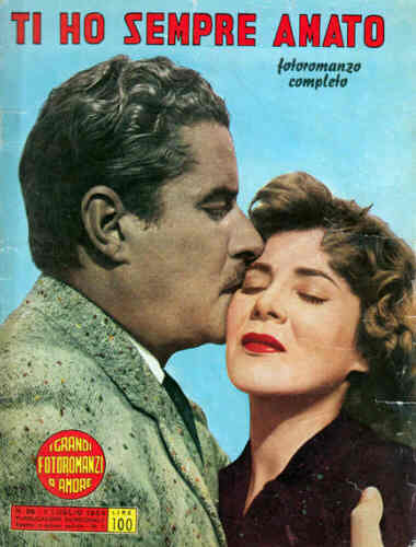 GRANDI FOTOROMANZI D AMORE | I magazine side cover Issue 29 1 July 1954