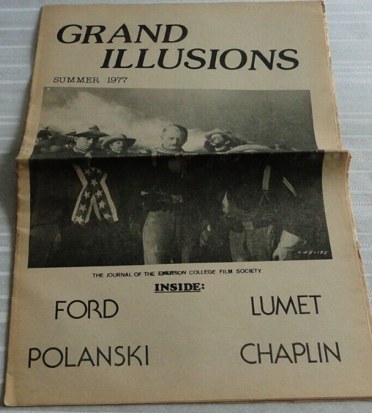 GRAND ILLUSIONS magazine side cover Summer 1977