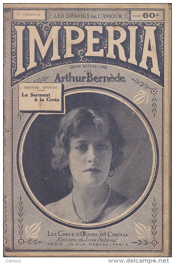 GRAND ROMAN CINE magazine side cover Issue 1  1920